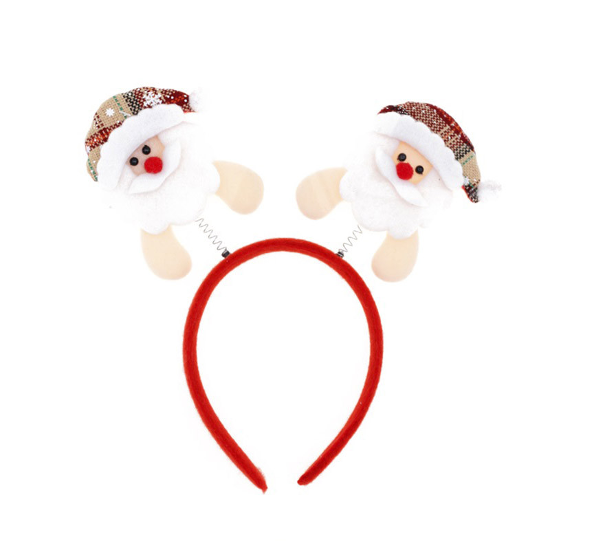 3 Fasce Per Capelli Rosse Con Motivo Floreale – Accessori Natalizi Per Bambine E Neonati (Elastiche E Morbide)