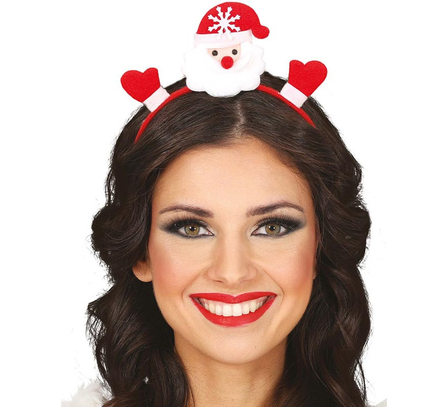 Santa Claus headband with open hands