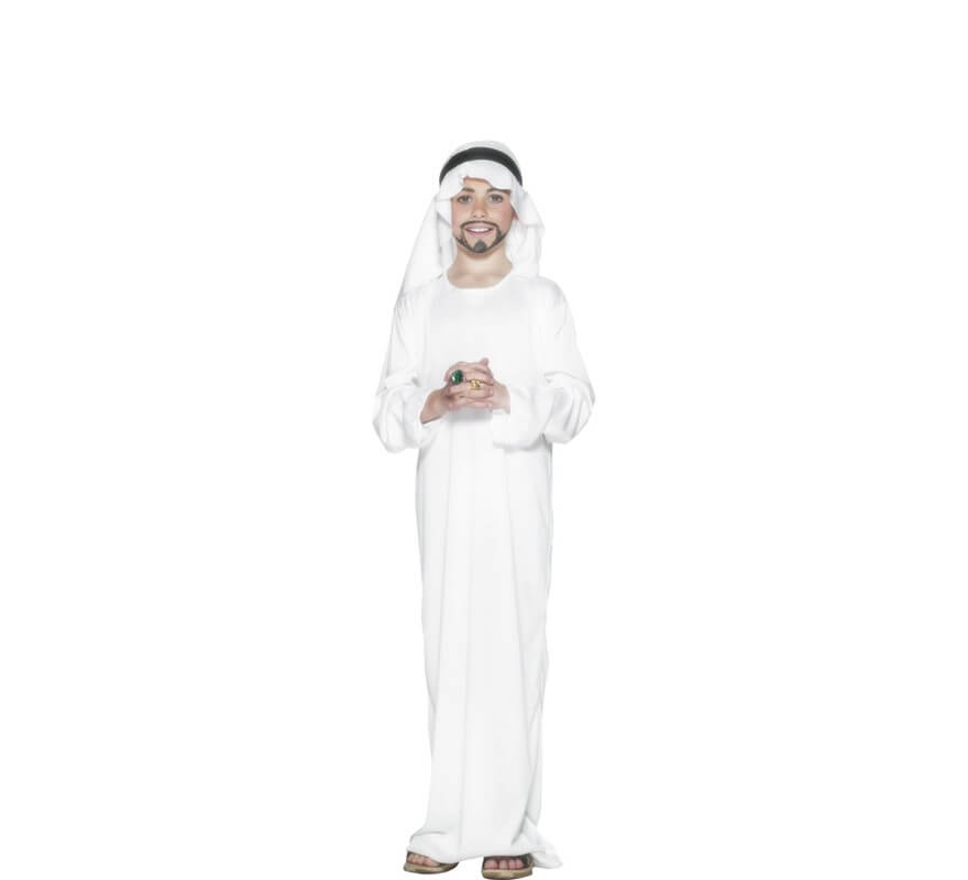 Disfraz Árabe Blanco para niño