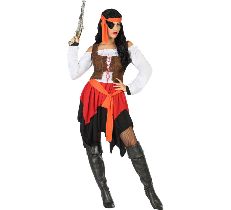Disfraz de Pirata para mujer