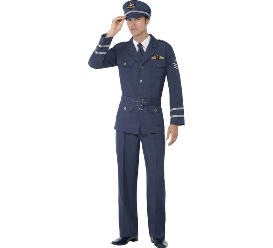 Disfraz Capitán de las Fuerzas Aéreas para Hombre