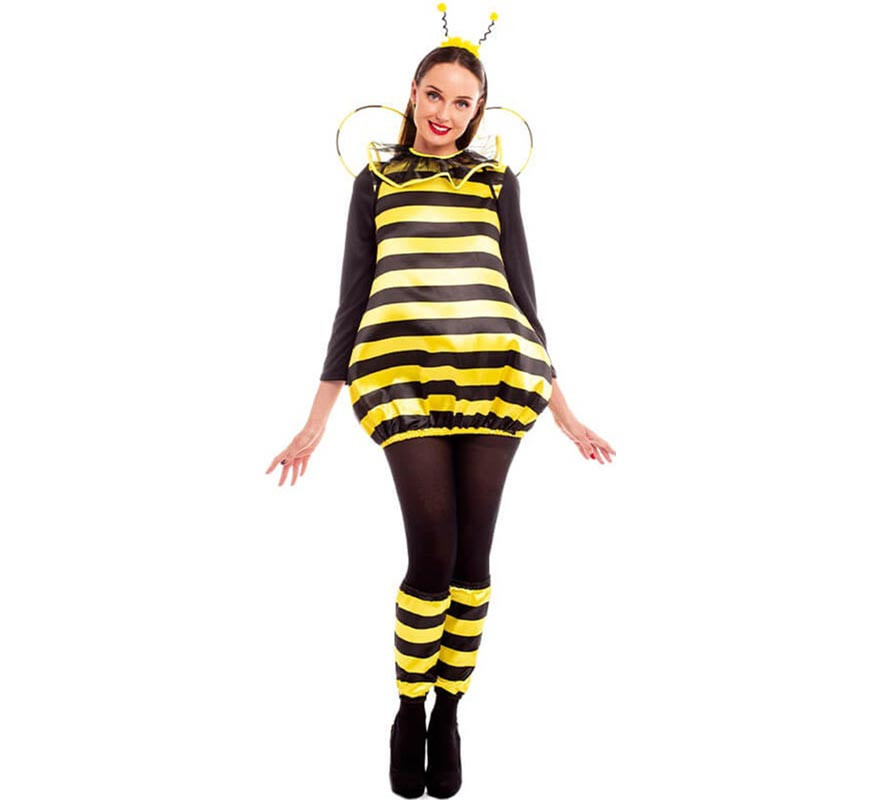 Costume da ape con colletto per donna