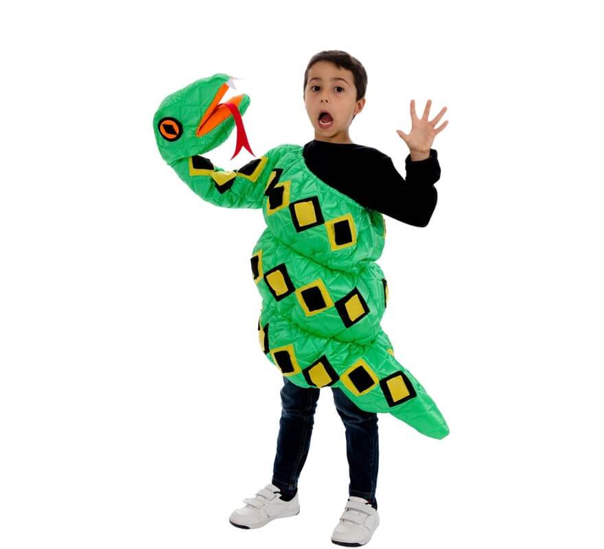 Vestido de Disfraz Animal envuelto Serpiente Niños Chicos Chicas Niños Halloween Traje Nuevo