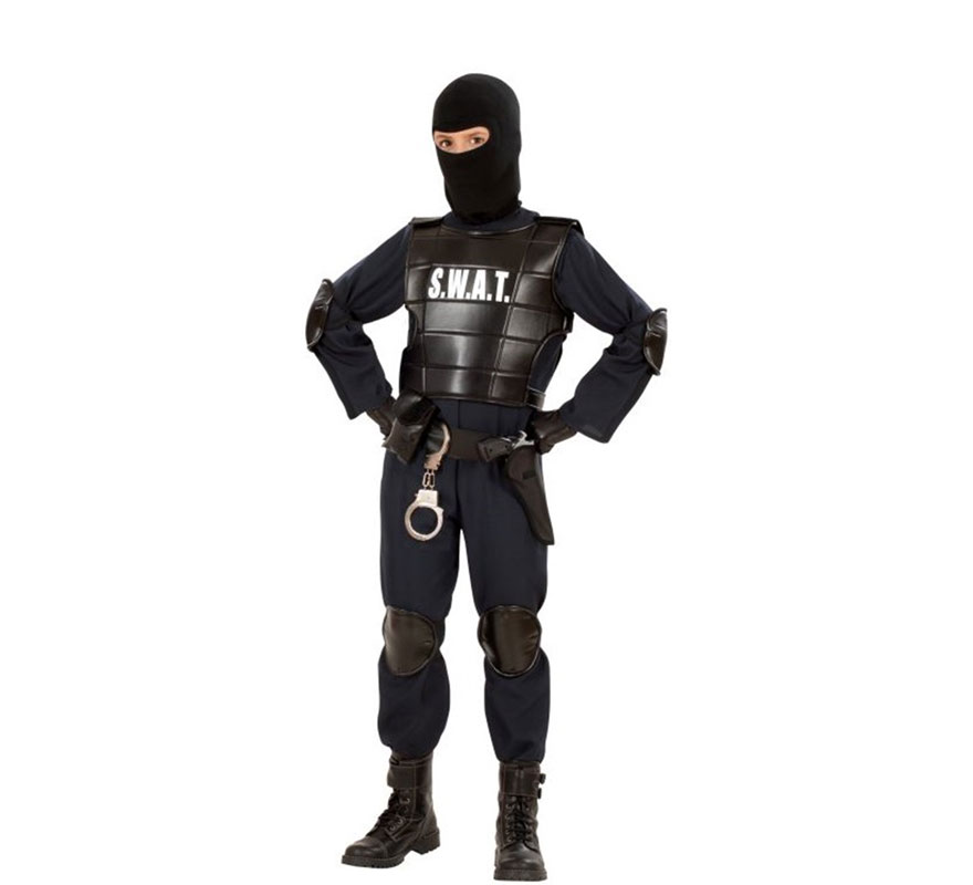 SWAT Police Officer Costume for Boys