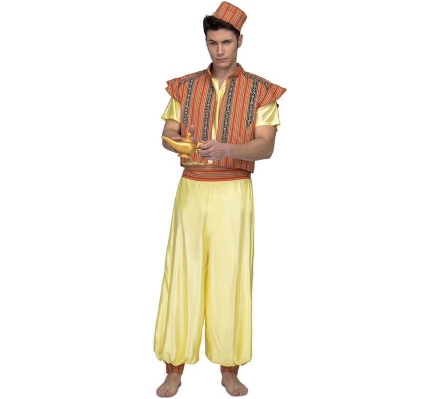 Disfraz Genio Lampara Aladdin para adultos > Disfraces para Hombres >  Disfraces Cuentos y Dibujos para Hombre > Disfraces para Adultos