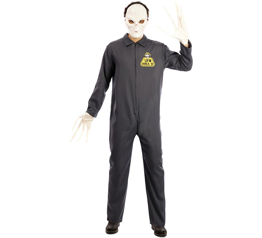 Men's Area 51 Alien Costume
