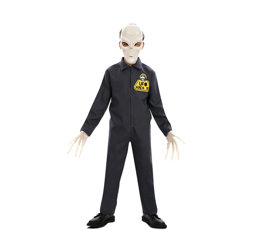 Area 51 Alien Costume for Kids
