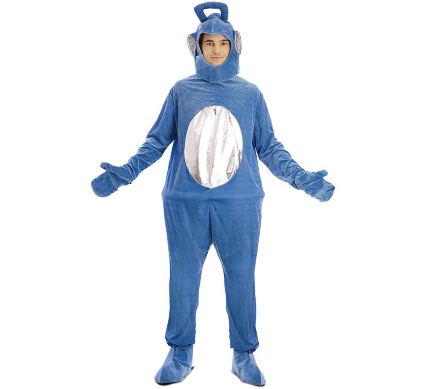 Adult Blue TV Alien Costume