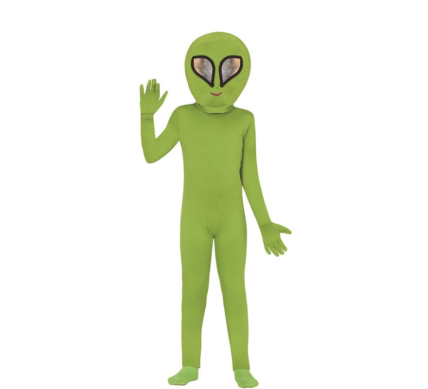 Green Alien Costume for Kids