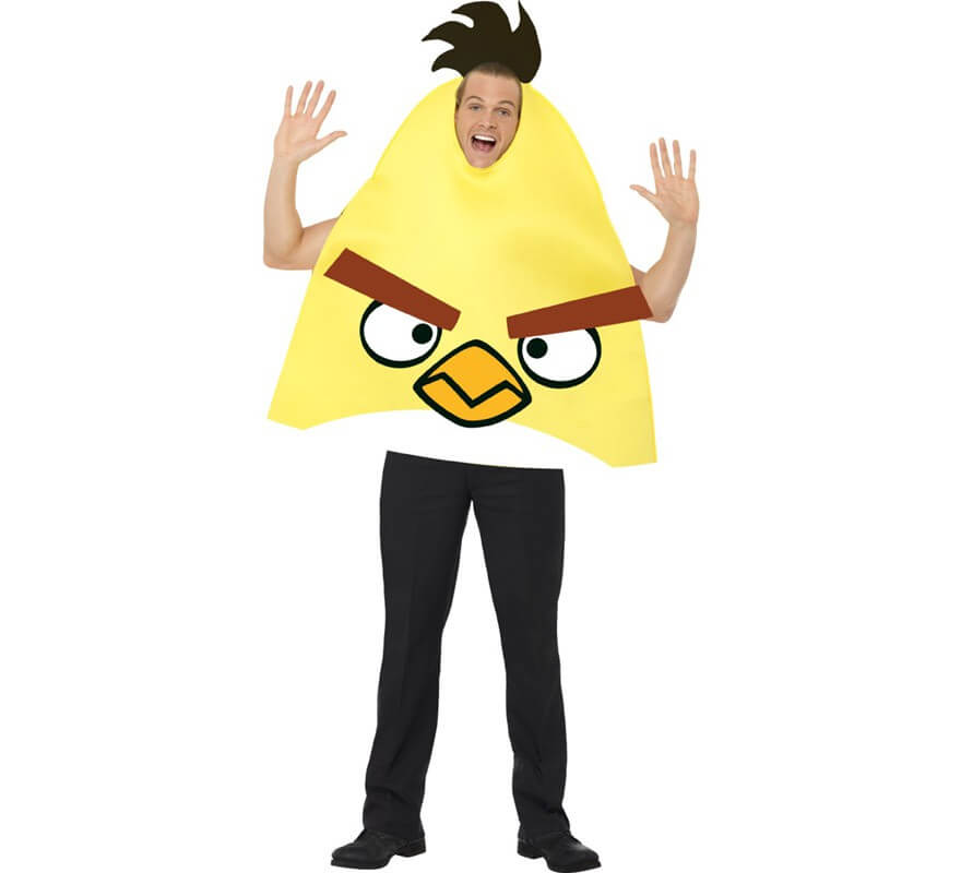 Disfraz de Angry Birds Pájaro Amarillo para adultos