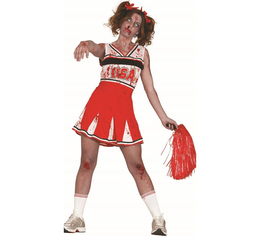 Cheerleader Zombie Cheerleader Costume