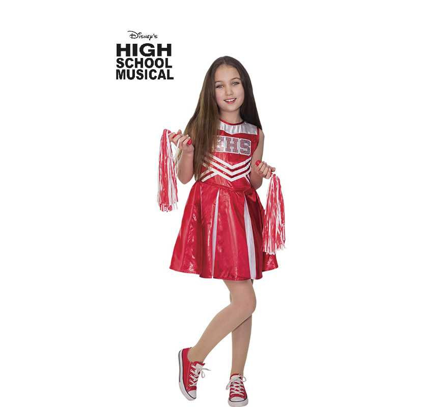 Disfraz de Animadora High School Musical para niña