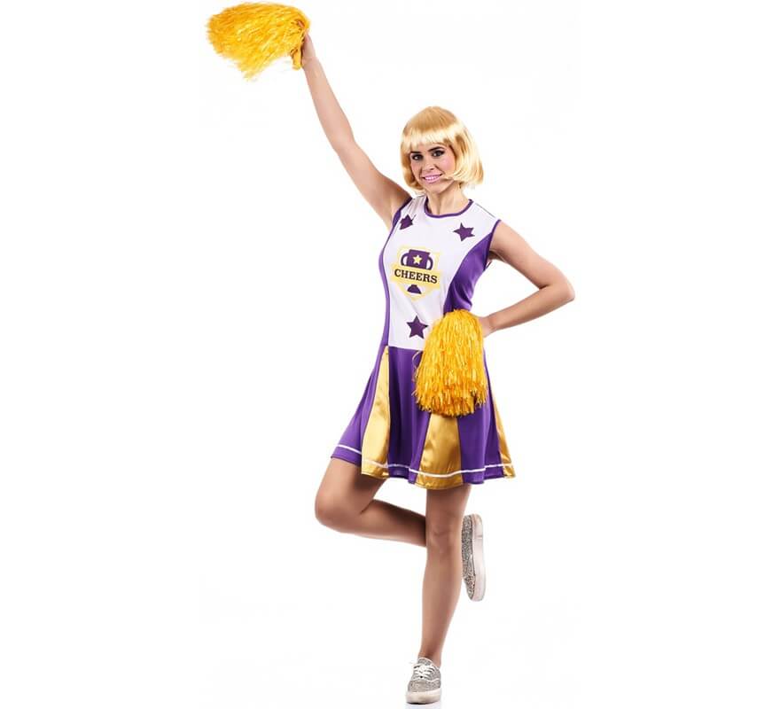 Purple Cheerleader Costume for Women