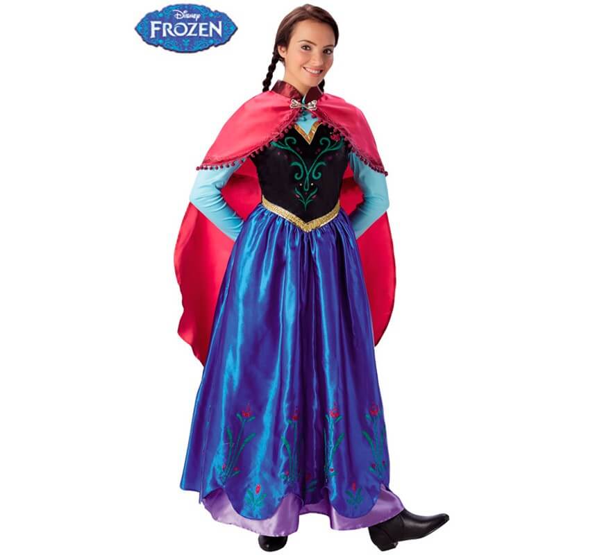 Disfraz de Anna de Frozen para Mujer