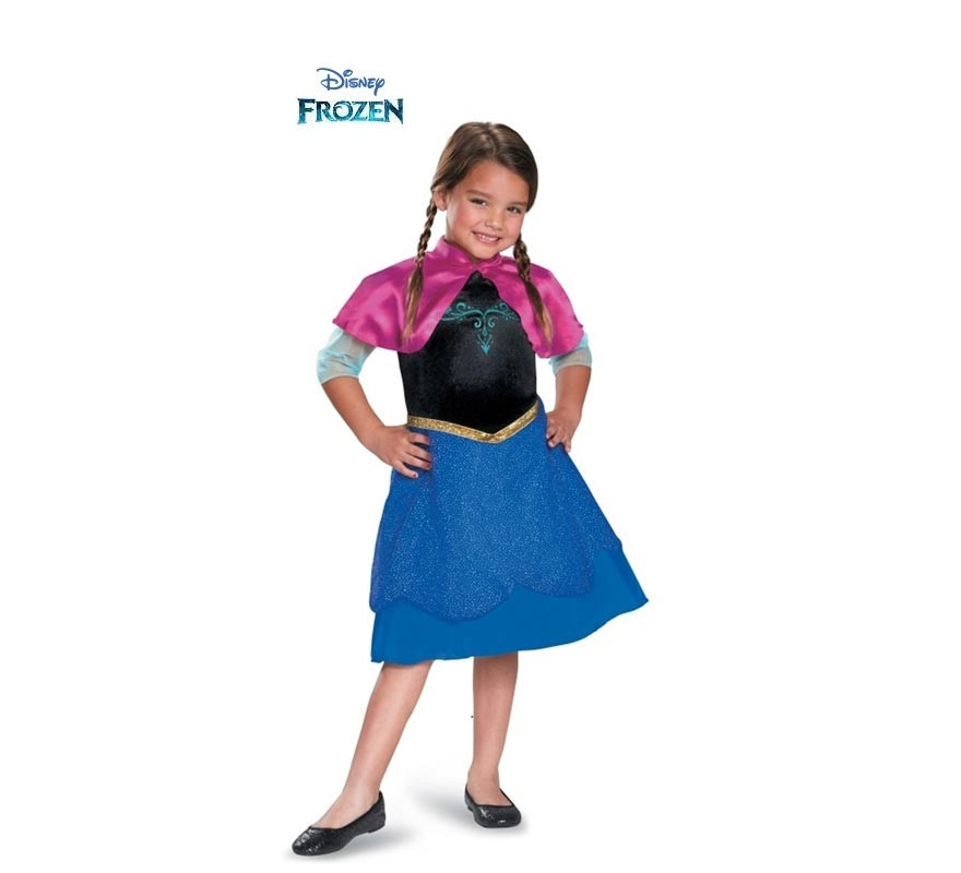 Frozen Basic Plus Anna Travel Costume for Girls