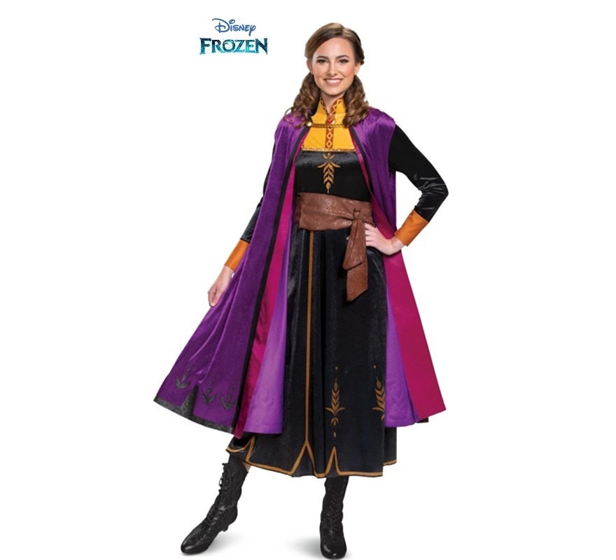 Frozen 2 Classic Journey Anna Costume for Women