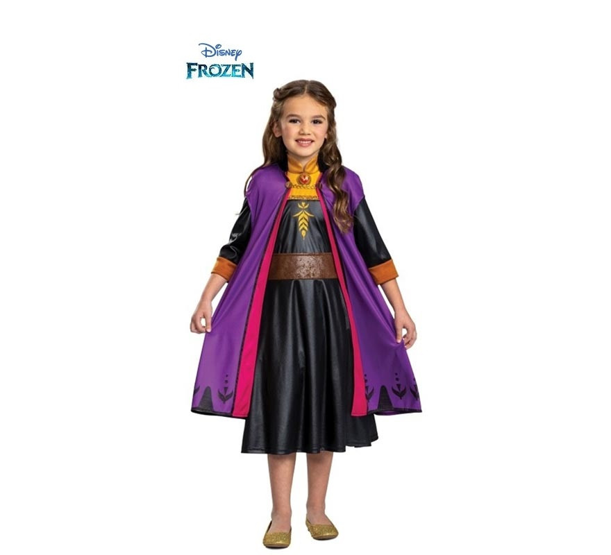 Frozen 2 Classic Journey Anna Costume for Girls