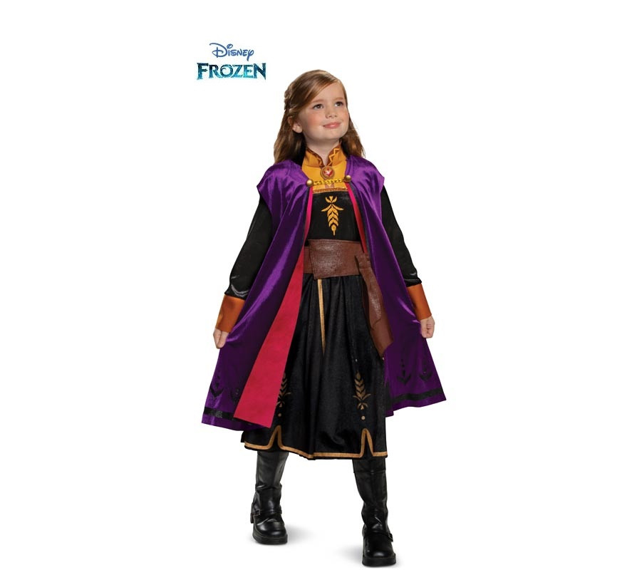 Frozen 2 Deluxe Journey Anna Costume for Girls