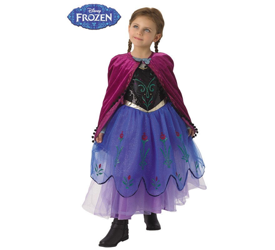 Disfraz de Anna Premium de Frozen para niña
