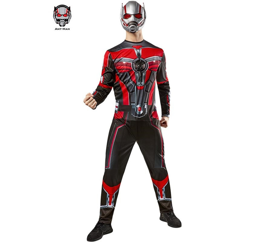 Mens Deluxe Avengers Antman Costume with Mask