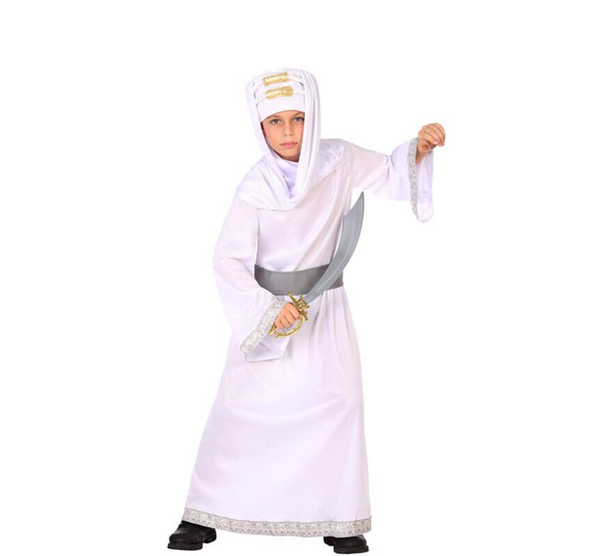 Disfraz de Árabe Blanco niño