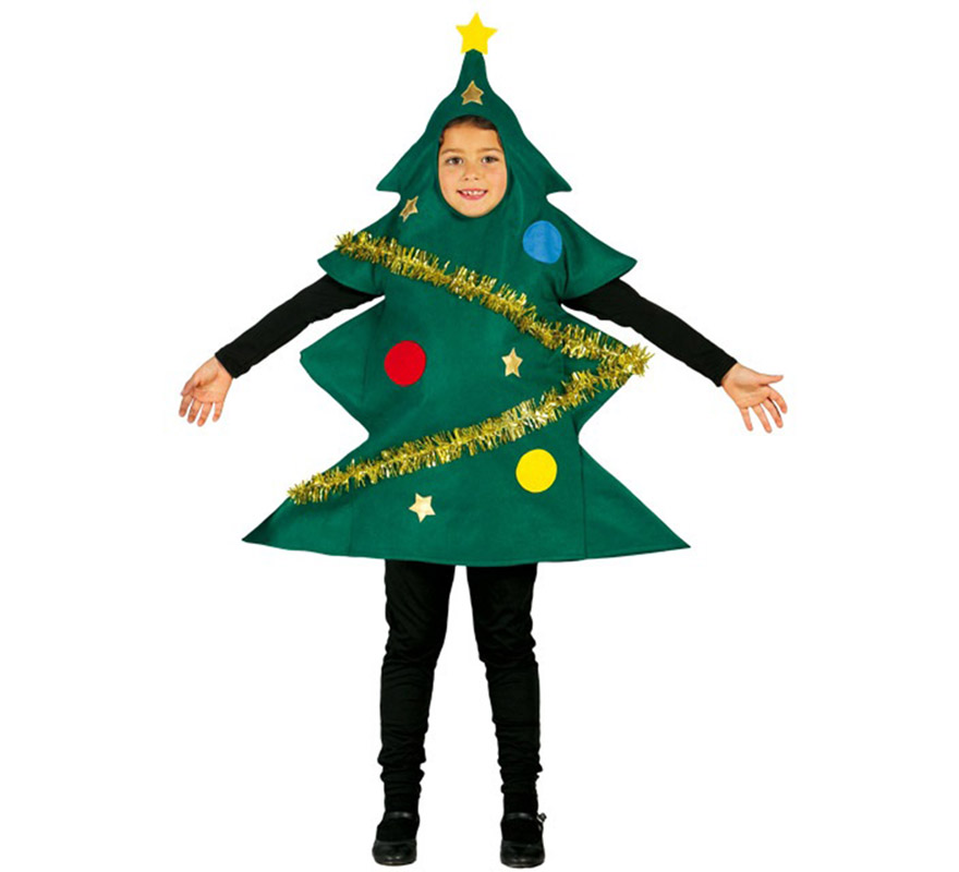 mayoria A veces Muy enojado Disfraz de Árbol de Navidad para niño y niña