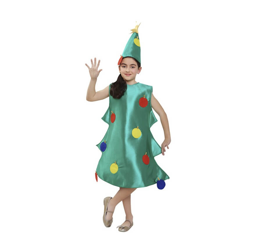 Disfraz de Árbol de Navidad para niños