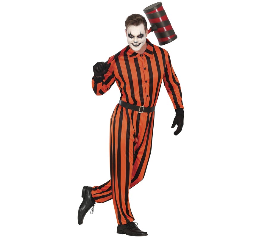 Men's Prisoner Harlequin Costume