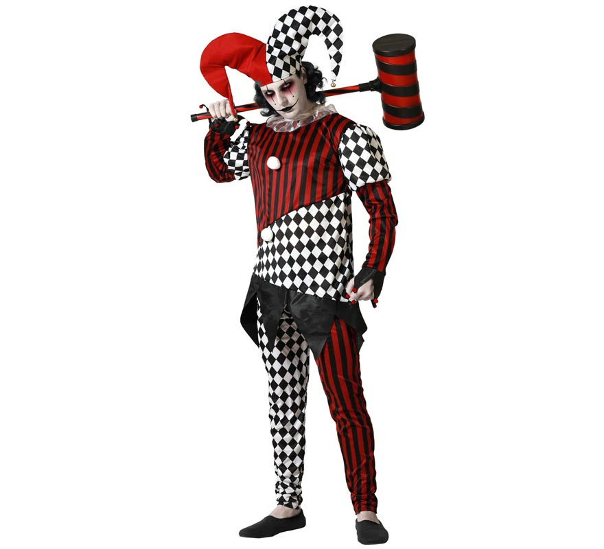 Sinister Harlequin costume for men