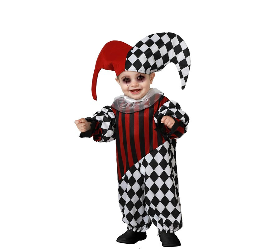 Sinister Harlequin costume for children and babies