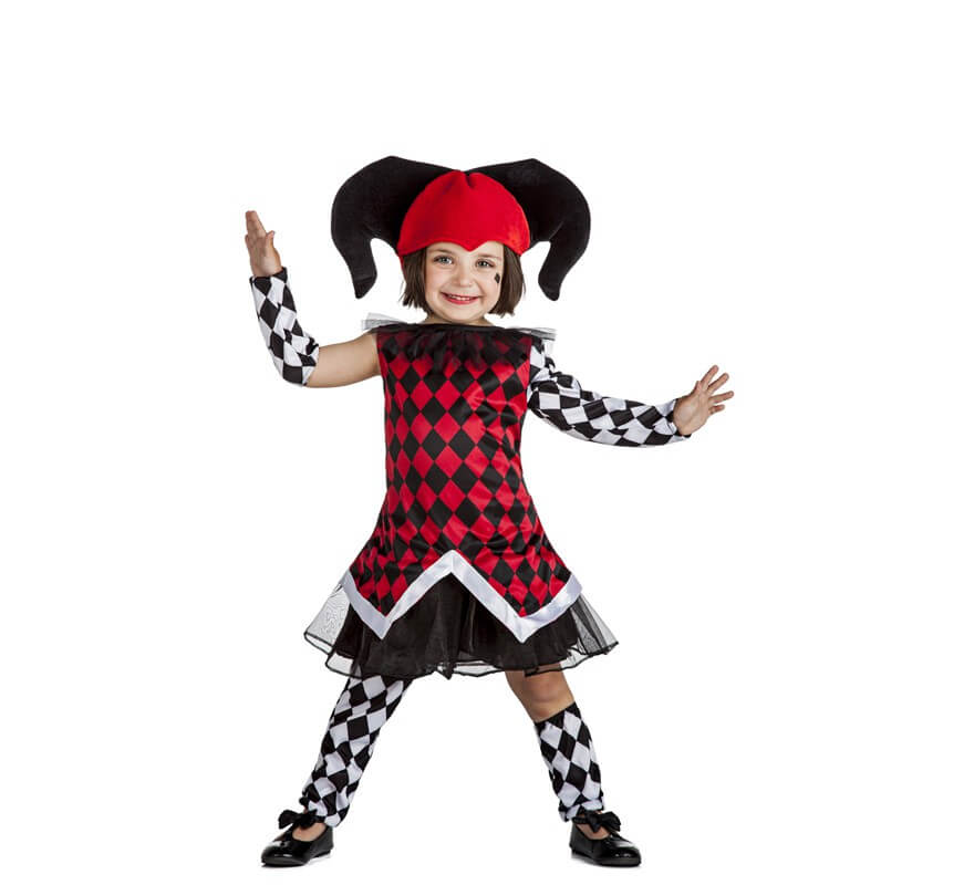 Costume da Arlecchina per bambina