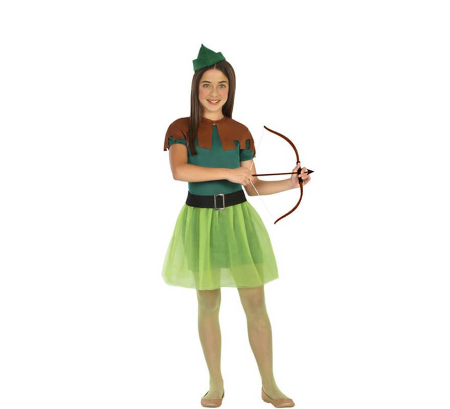 Disfraz de Robin Hood para niña