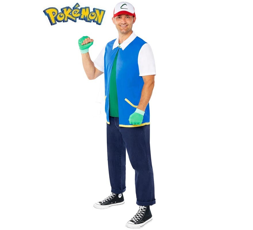 Ash costume from Pokémon for men