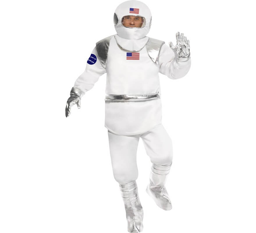 Costume da astronauta americano per un uomo