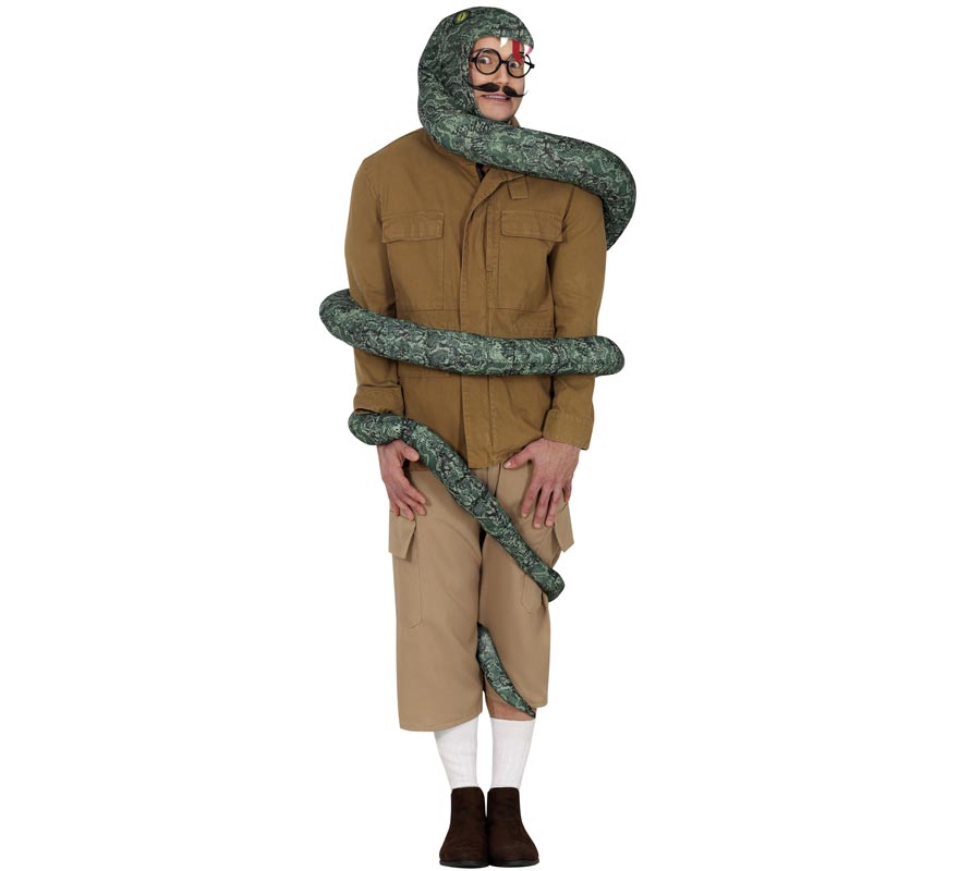Men's Snake Attack Costume