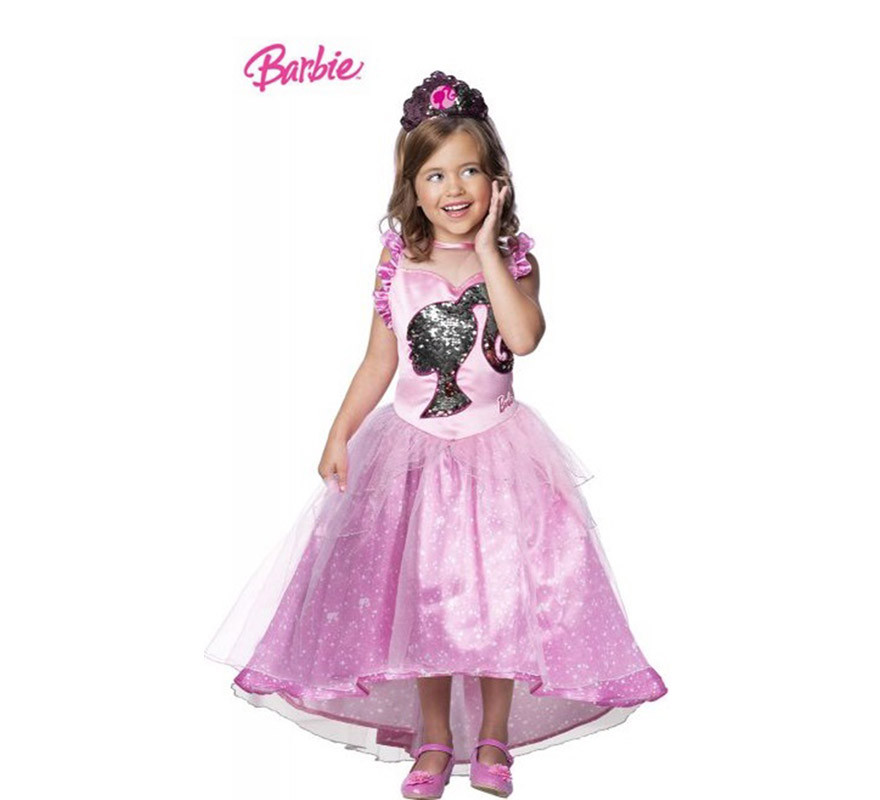 Costume da principessa Barbie per bambina