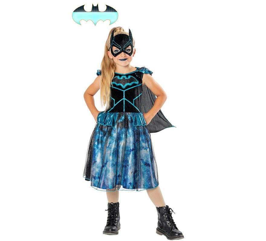 Costume classico Batgirl™ per bambina: ,e vestiti di carnevale