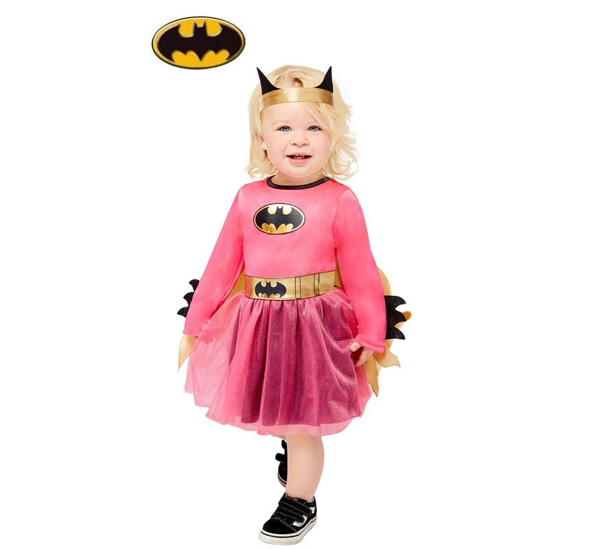 Pink Batgirl costume for girls and babies