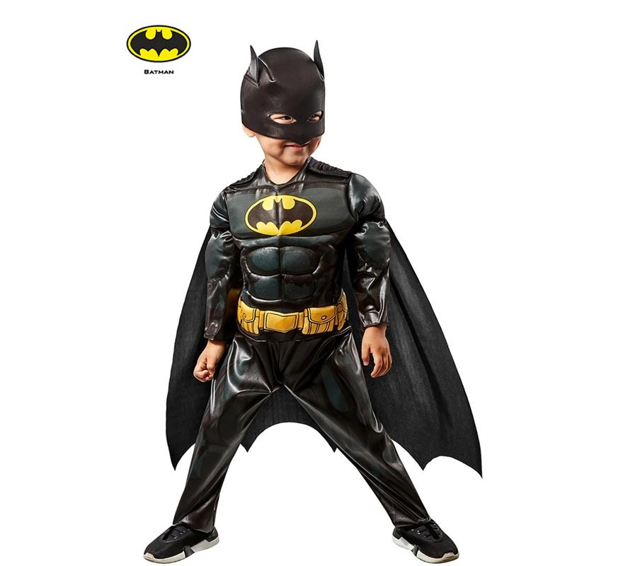 Batman Black Line Preschool Costume for Boys