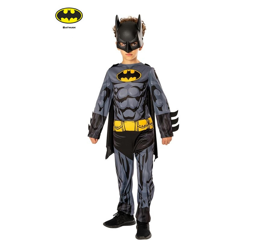 Batman Opp Costume with Simulated Chest with Mask for Boys