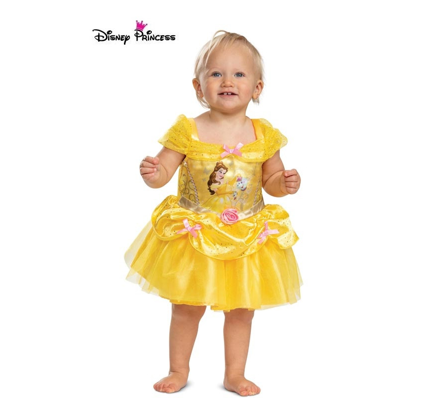 Robe Belle / Robe Princesse Disney La Belle et la Bête Costume Belle / Robe  Jaune / pour tout-petit, enfant, fille / Costume Princesse -  France