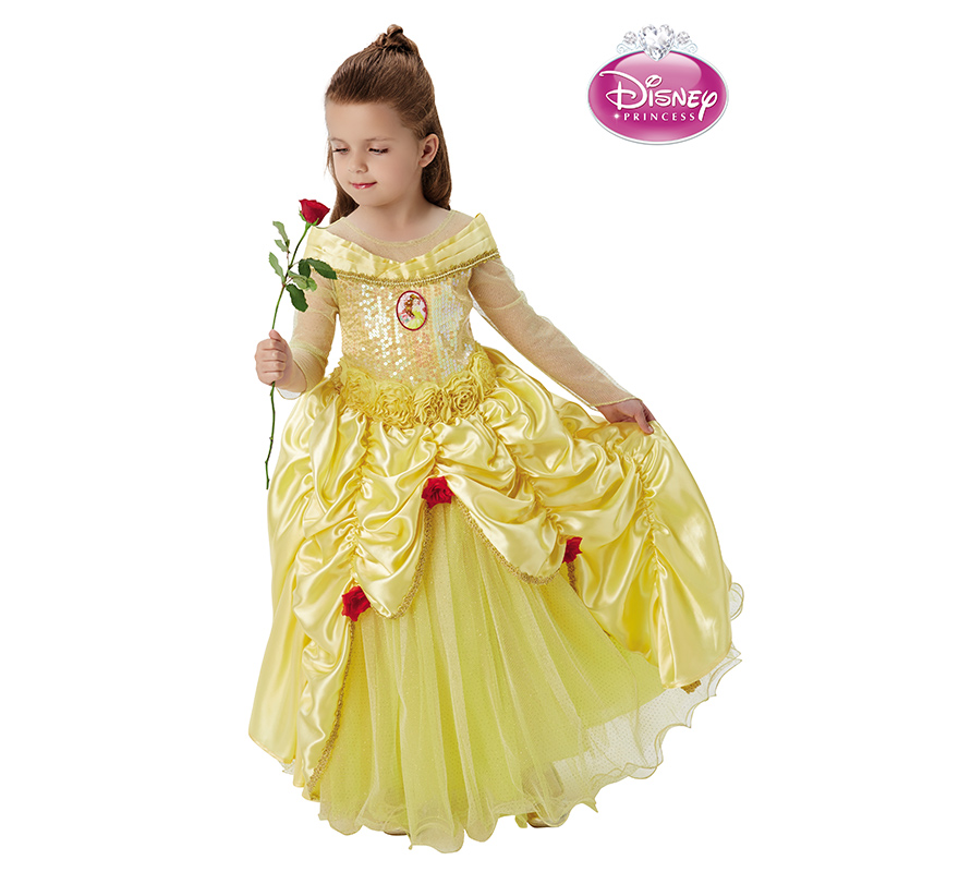 Disfraz de Bella premium de Disney para niña