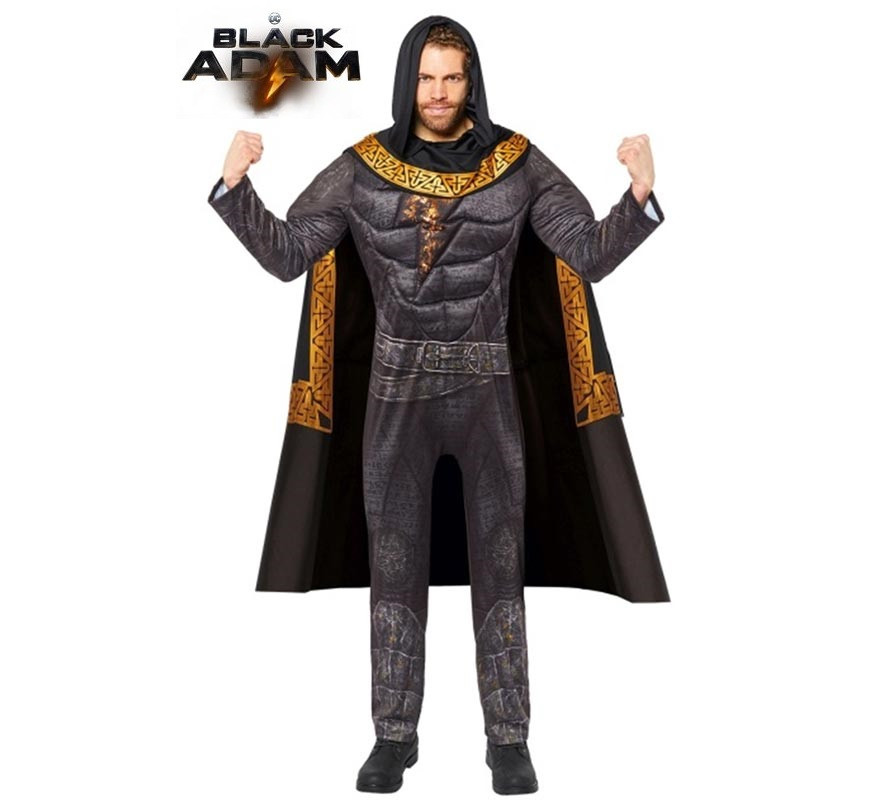 Muscle Black Adam costume for men