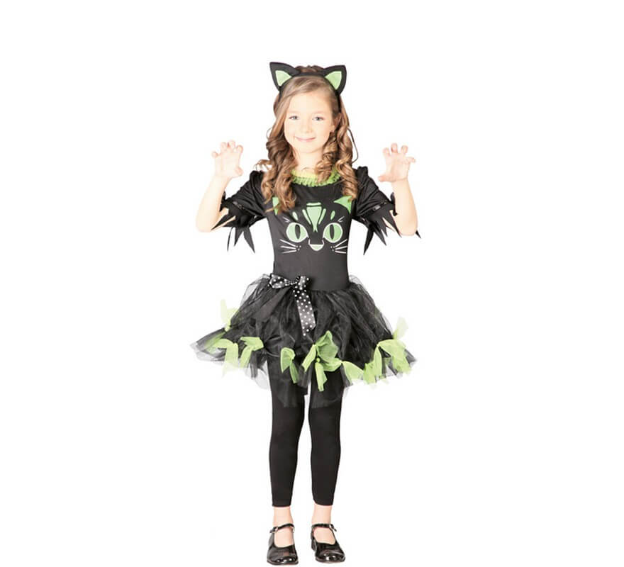 Disfraz de Black Kitty para niñas