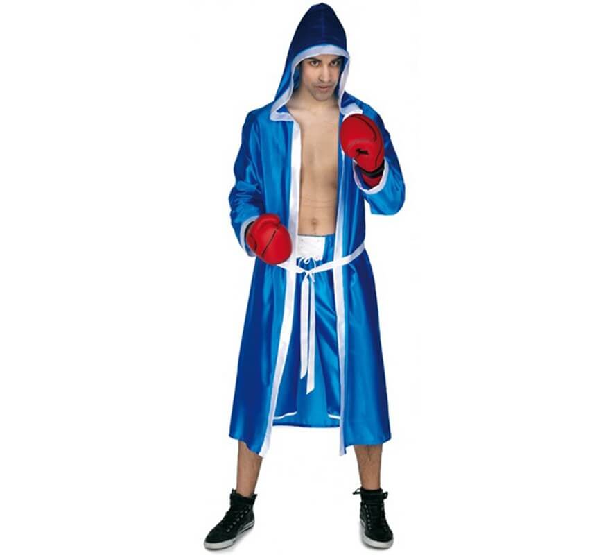 perdón Visión general Tóxico Disfraz de Boxeador Azul para hombre