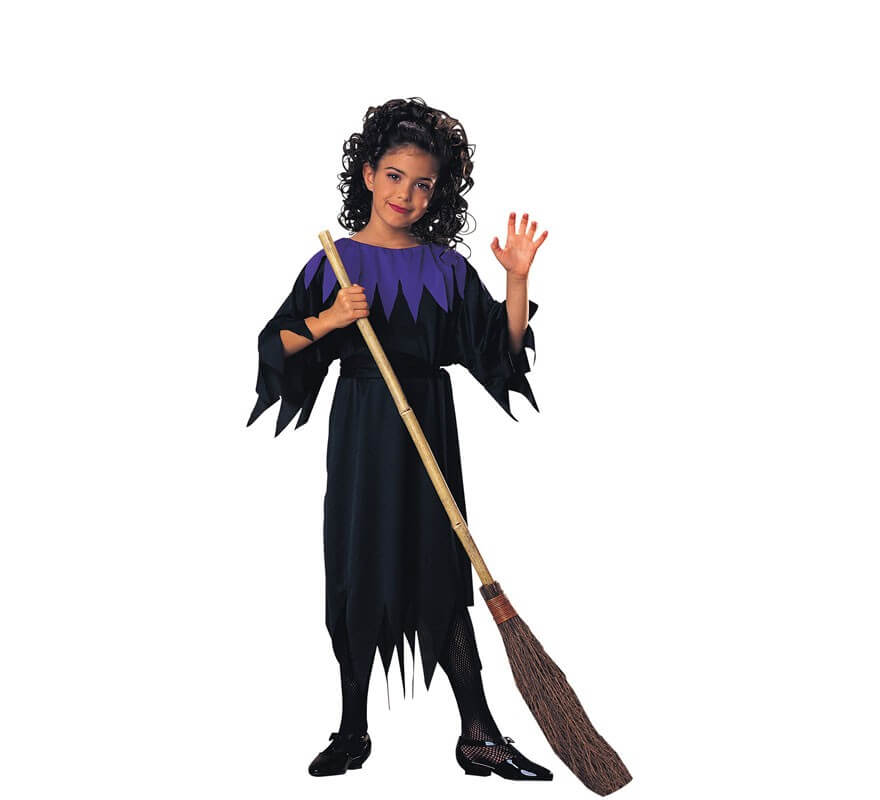 Witch Costume with Fringes for Girl