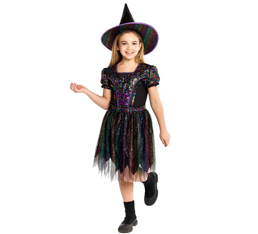 Sequin Witch Costume for Girls