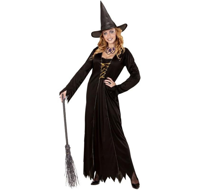Witch Costume with Hat for Women