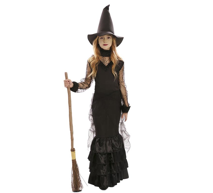 Elegant Witch Costume for Girls