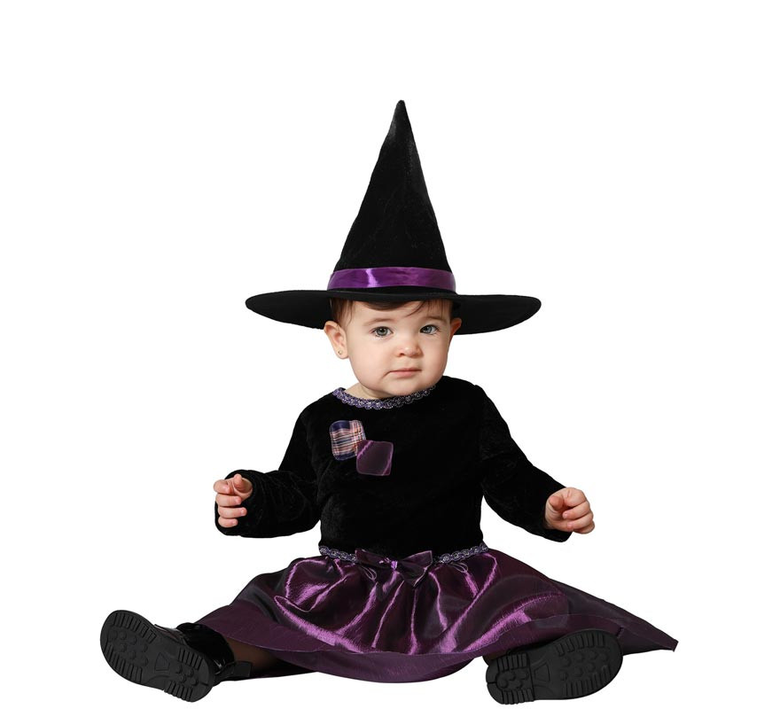 Purple Witch Costume for Baby and Girl